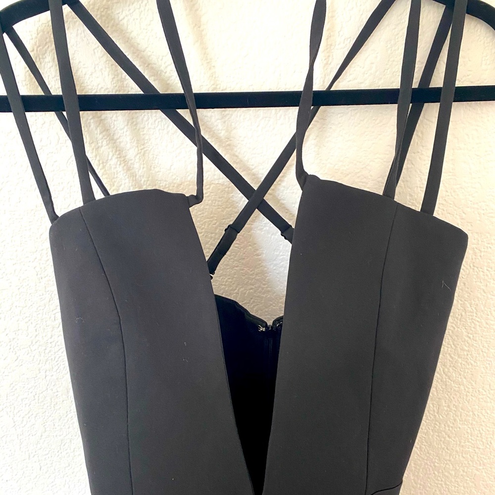 Strappy Deep V bodysuit